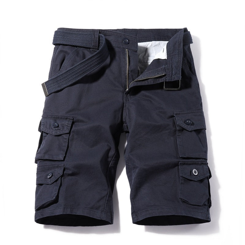 S Multi Pocket Casual Overalls, Sechs-Punkt-Sport-Shorts für Herren