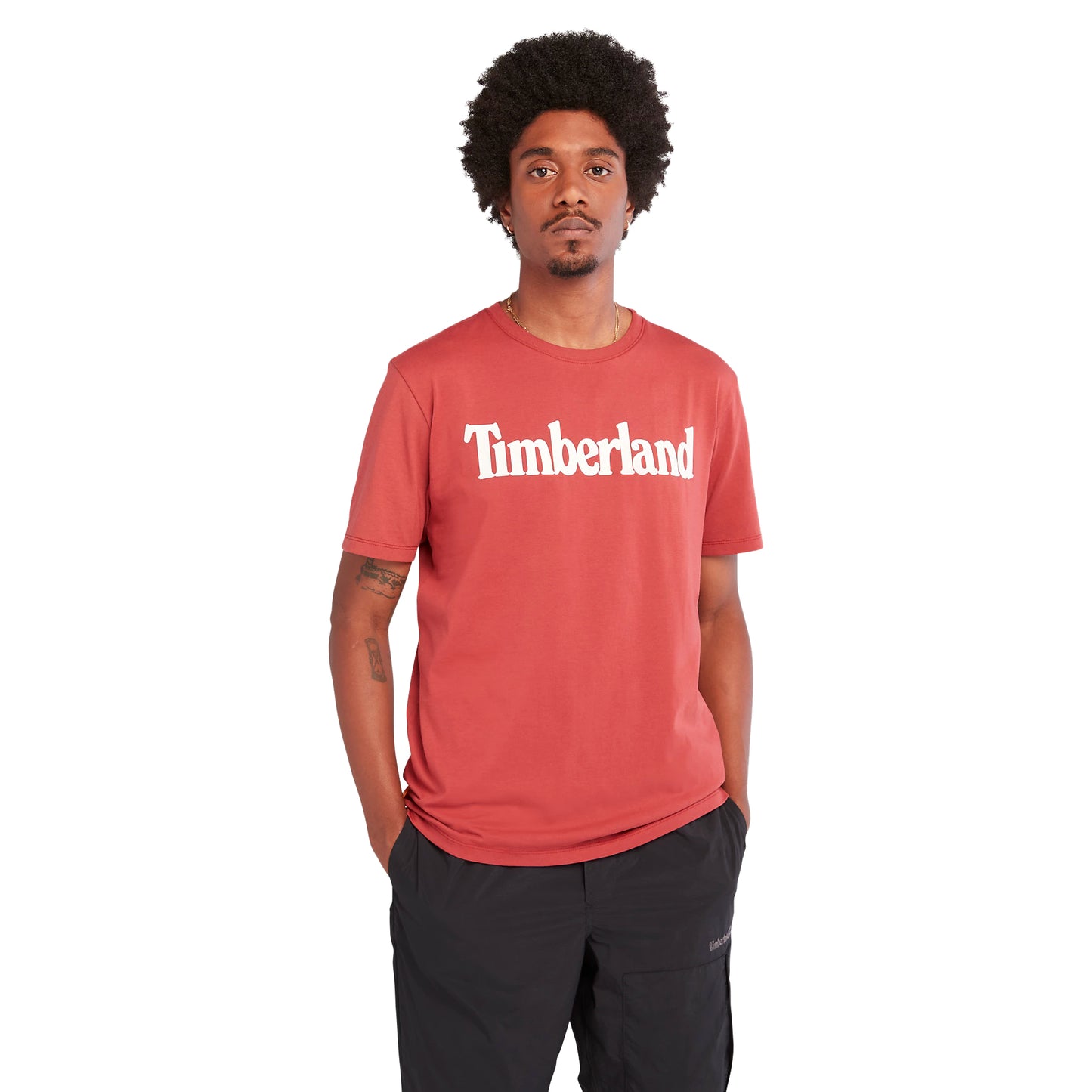 Timberland Mens Jersey T-Shirt Kennebec River Linea Tee