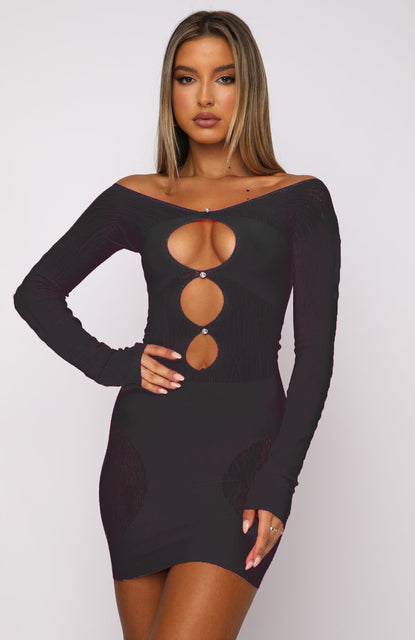 Lässiges Kleid mit Cut-outs