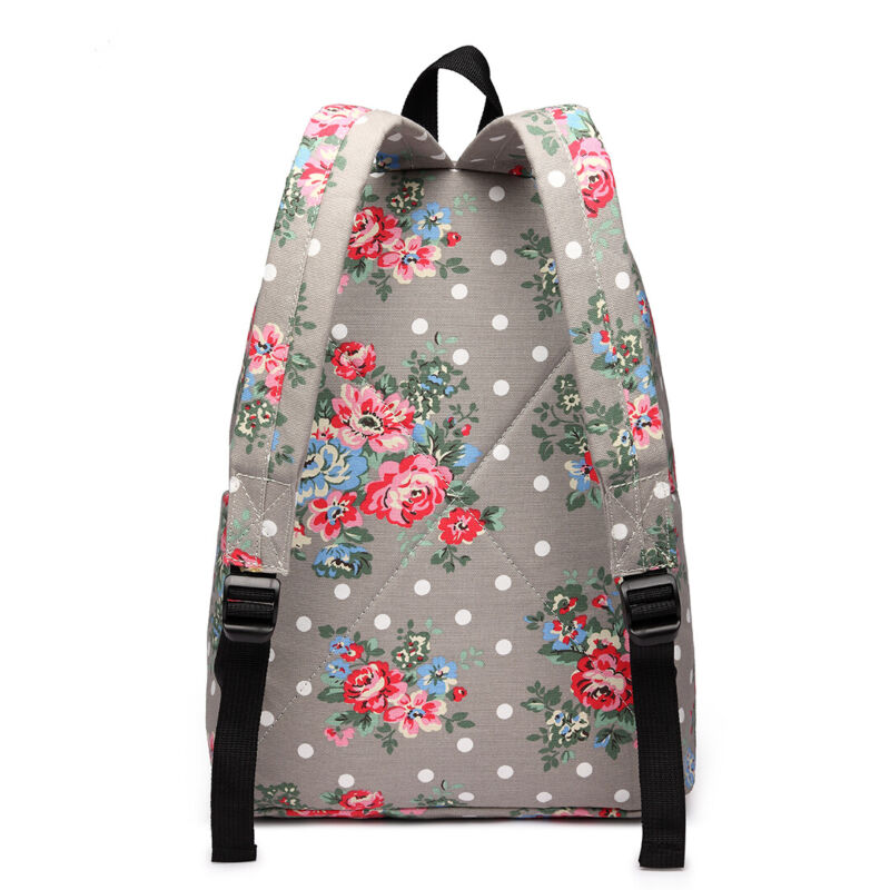 GIRLS BOYS RETRO BACKPACK SCHOOL RUCKSACK LAPTOP/TRAVEL/WORK BAG