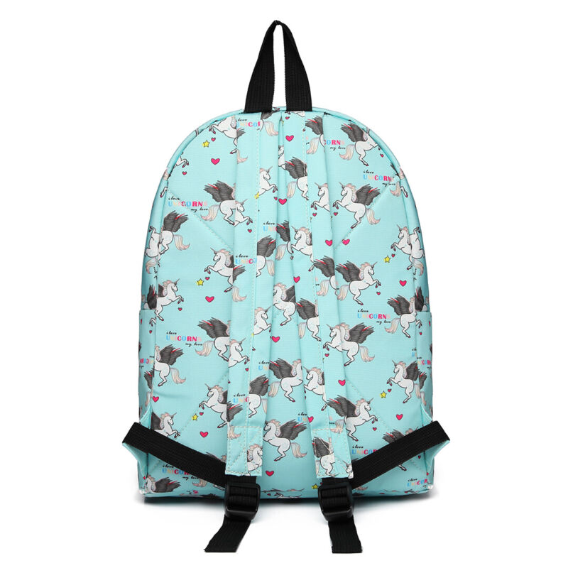 GIRLS BOYS RETRO BACKPACK SCHOOL RUCKSACK LAPTOP/TRAVEL/WORK BAG