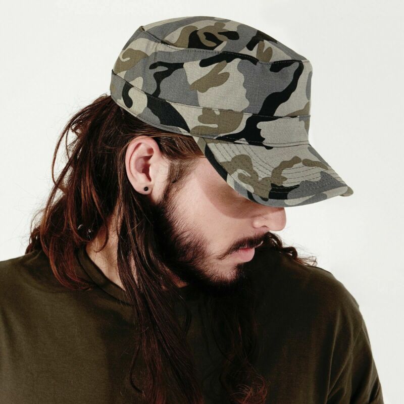 Herren Camouflage Baseball Kappe Damen Army Camo Militär Kadett Kampf Jagd Hut 