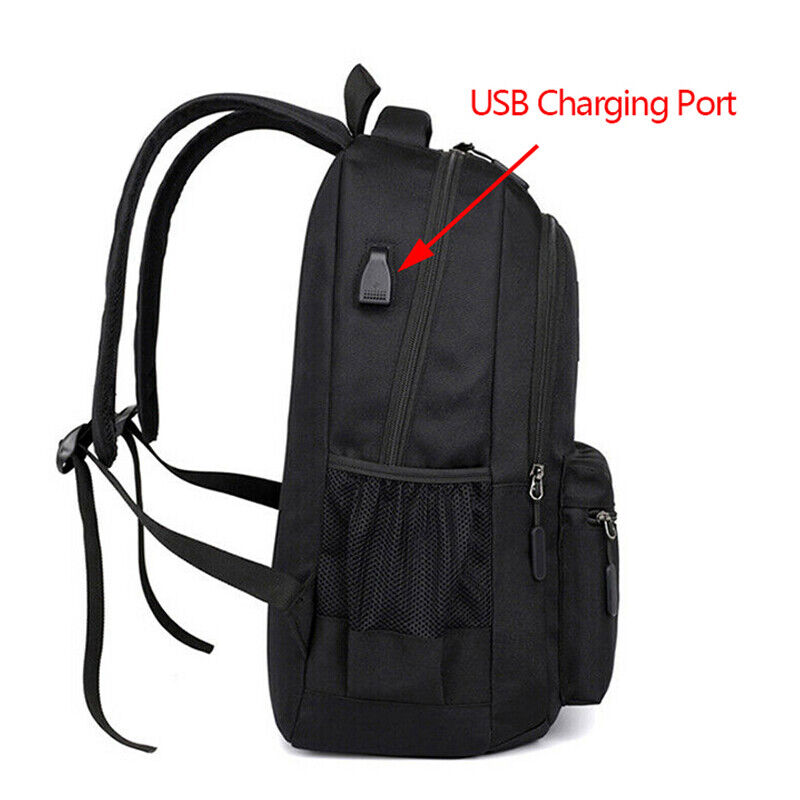 Mens Womens Large Laptop Backpack Waterproof Rucksack Shoulder Travel School Bag