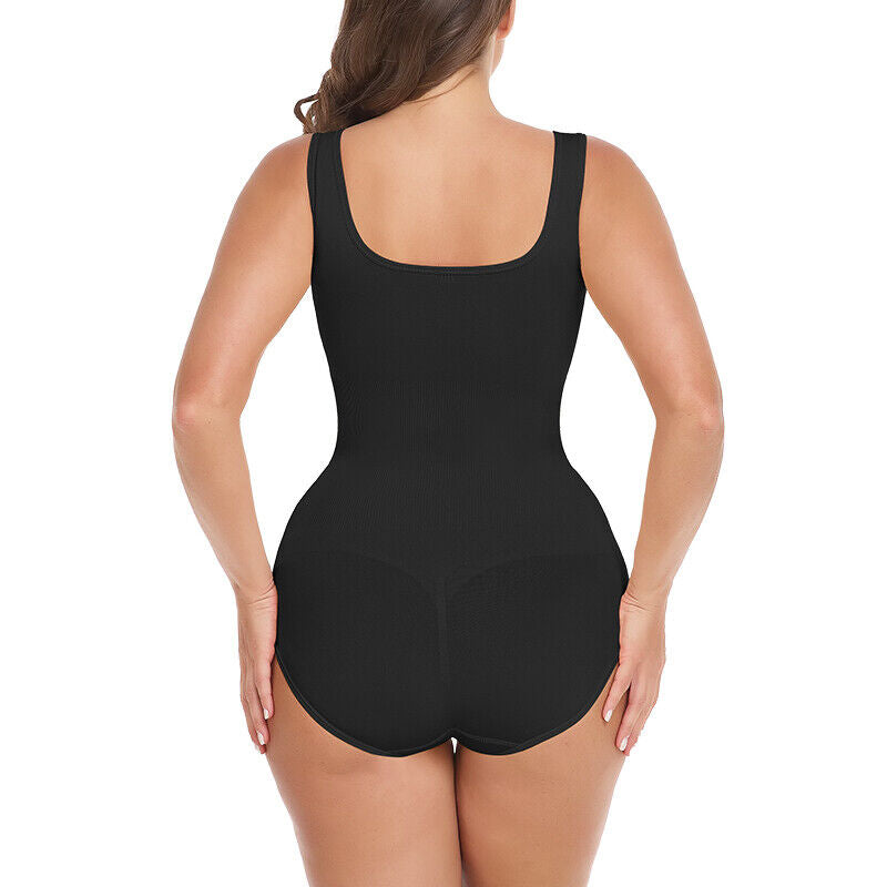 Womens Seamless Full Body Shaper Slimming Firm Control Tummy Bodysuit Shapewear