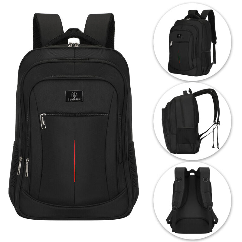 Men's Laptop Backpack Waterproof Anti Theft Rucksack Sport Travel School Bag UK