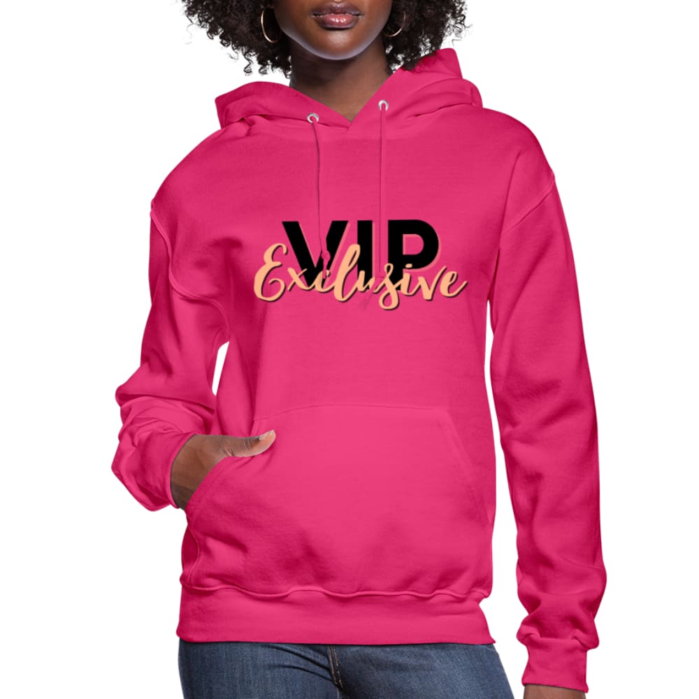 Womens Hoodie - Pullover Hooded Sweatshirt - Graphic/VIP Exclusive-15