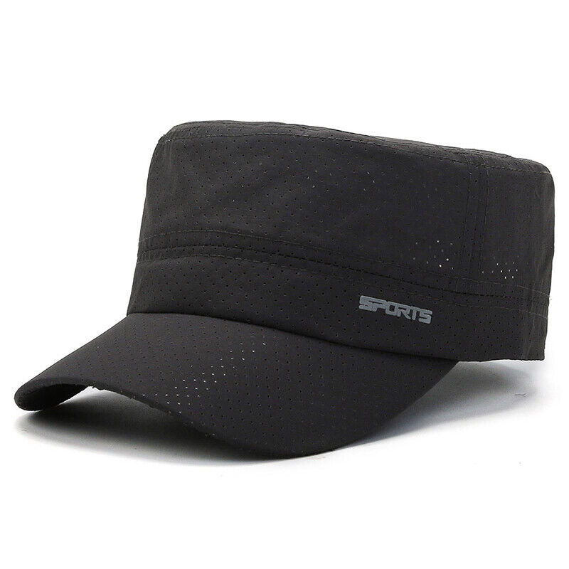 Mens Cap Army Hat Cadet Castro Military Patrol Baseball Autumn Hat Adjustable UK