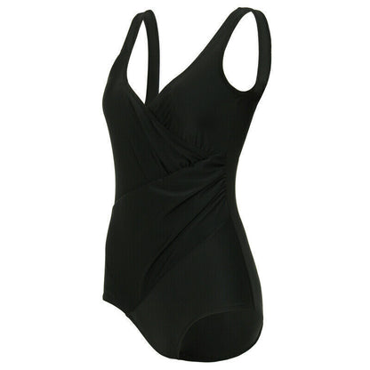 Plus Size Womens Ladies Tummy Control Monokini Bikini Swimming Costume Swimsuit