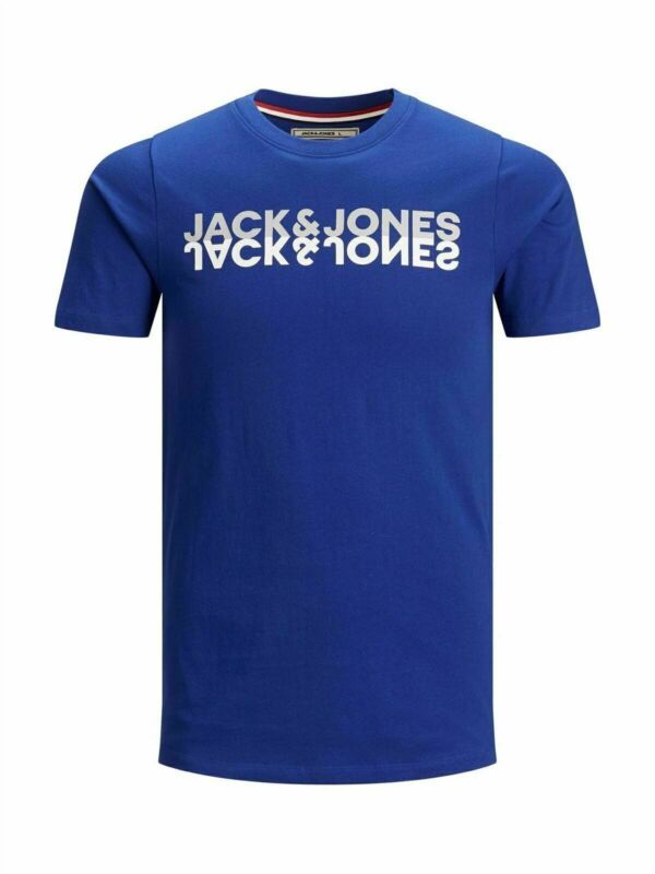 Mens Jack & Jones Designer Crew Neck T-shirts Short Sleeve Casual Tee Top