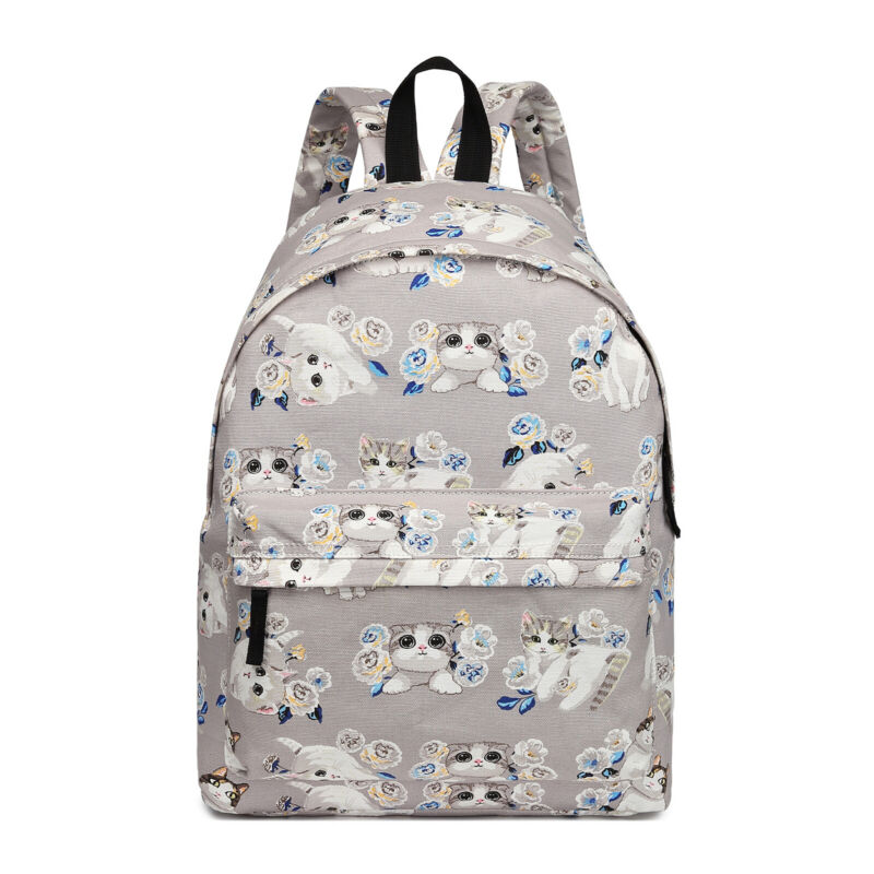 GIRLS BOYS RETRO BACKPACK SCHOOL RUCKSACK LAPTOP/TRAVEL/WORK BAG