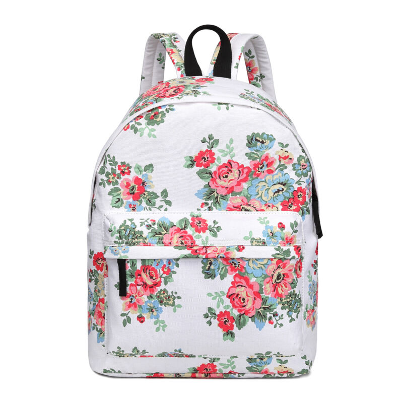 GIRLS BOYS RETRO BACKPACK SCHOOL RUCKSACK LAPTOP/TRAVEL/WORK BAG