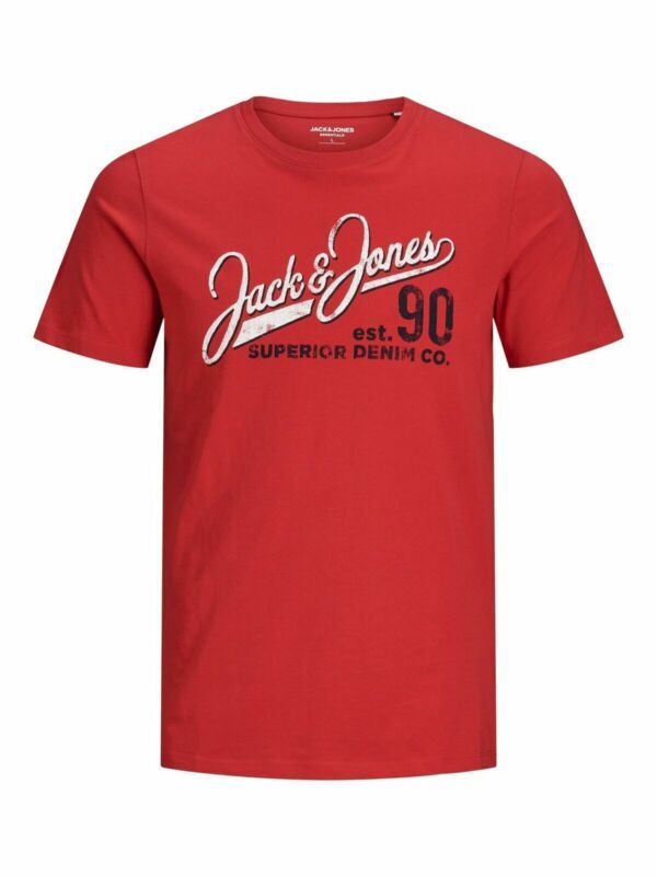 Mens Jack & Jones Designer Crew Neck T-shirts Short Sleeve Casual Tee Top