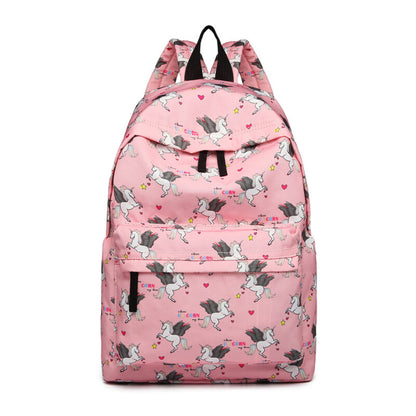 GIRLS BOYS RETRO BACKPACK SCHOOL RUCKSACK LAPTOP/TRAVEL/WORK BAG