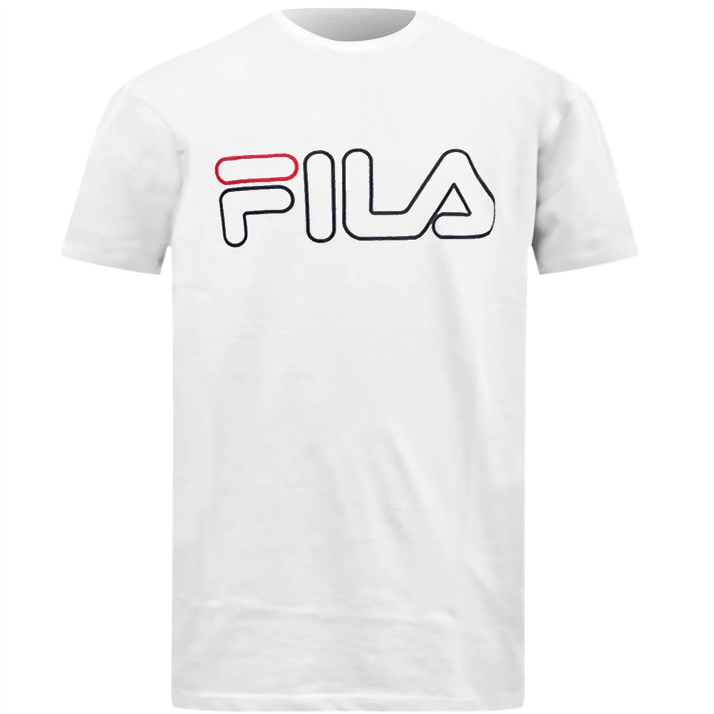 New Mens FILA T-Shirt Short Sleeve Shirt Crew Neck Casual Top Tee Size S-XXL